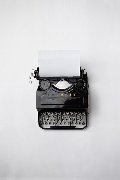 newsletter-subscription-typewriter